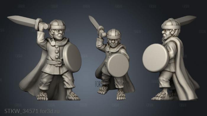 Joinedver Halfling Joined 3d stl модель для ЧПУ