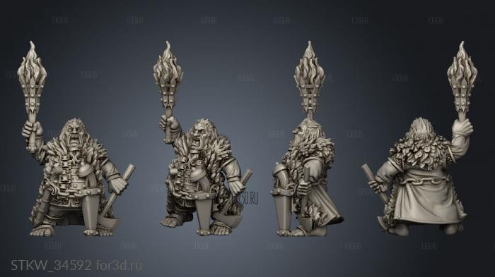 halfling STRETCH GOALS WITCH HUNTER 3d stl модель для ЧПУ