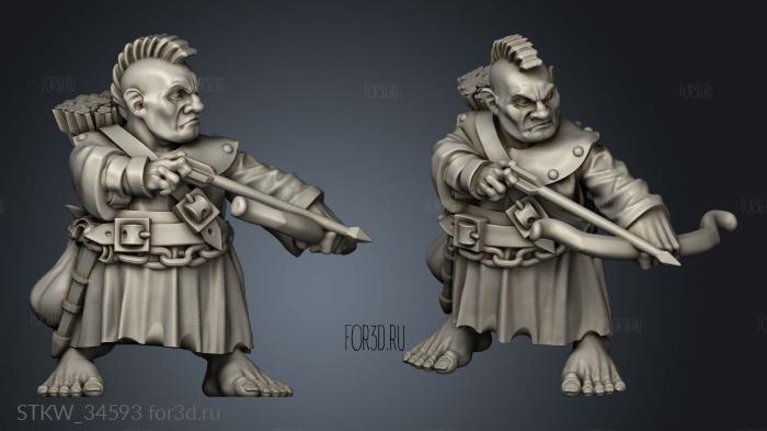 halfling STRETCH GOALS ZEALOT stl model for CNC