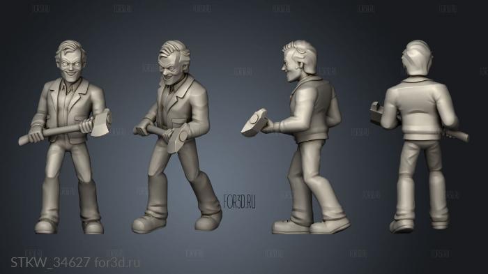 Halloween 3d stl модель для ЧПУ