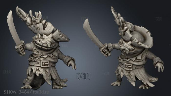 Hanzaki Undead Pirate Kenki 3d stl модель для ЧПУ