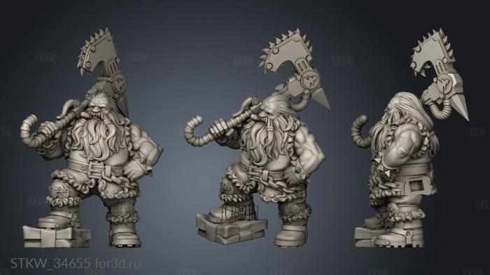 Hardcore Santa Squatus and Gobla 3d stl модель для ЧПУ