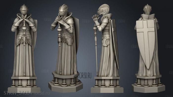 Harry Potter Chess Rainha stl model for CNC