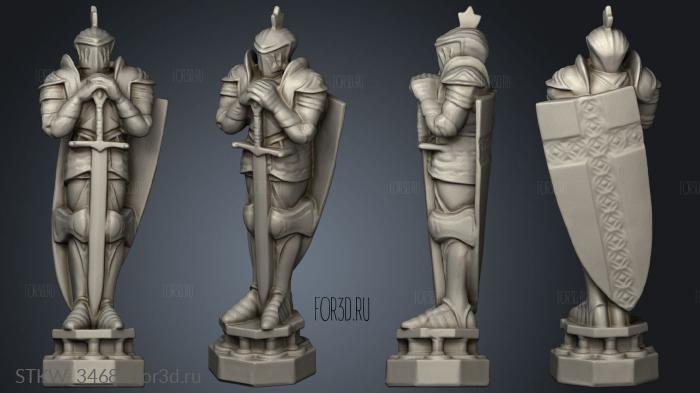 Harry Potter Wizard Chess Rey 3d stl модель для ЧПУ