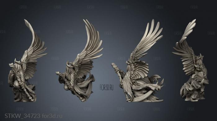 Angel Death Angel stl model for CNC