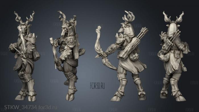 Fury Mega Archons Stag archon stl model for CNC