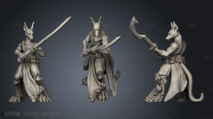 Fury Mega Archons sword archon kopesh stl model for CNC