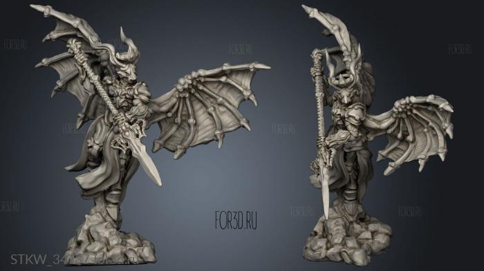Fury Mega Bahamuts Avatar stl model for CNC