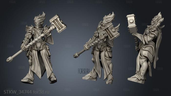 Fury Mega Daughters daughter hammer stl model for CNC