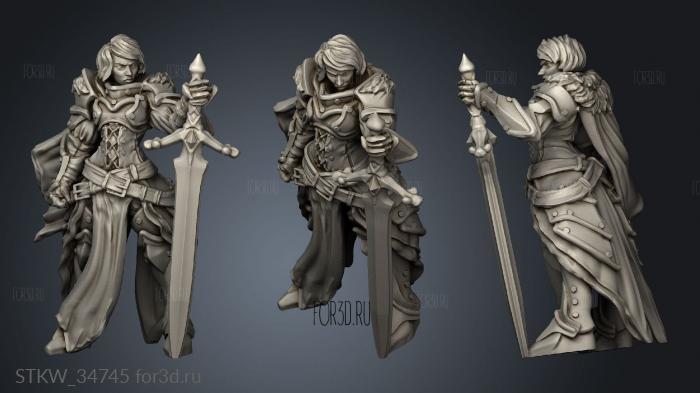 Fury Mega Daughters daughter sword stl model for CNC