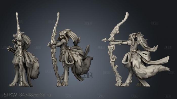 Fury Mega Pale Huntress stl model for CNC