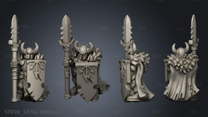 heavy infantry stl model for CNC