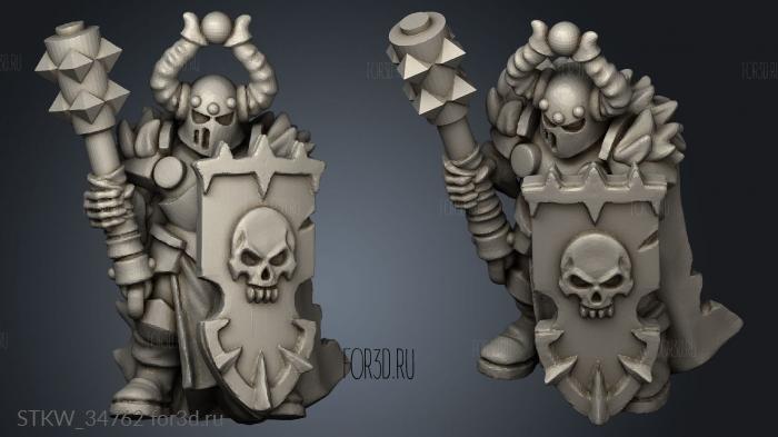 heavy infantry 3d stl модель для ЧПУ