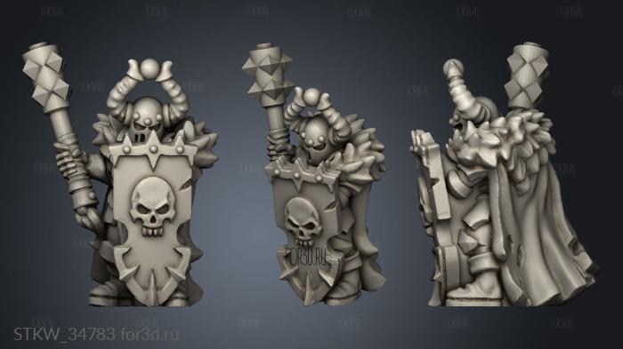 heavy infantry 3d stl модель для ЧПУ