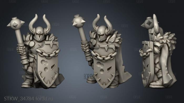 heavy infantry stl model for CNC