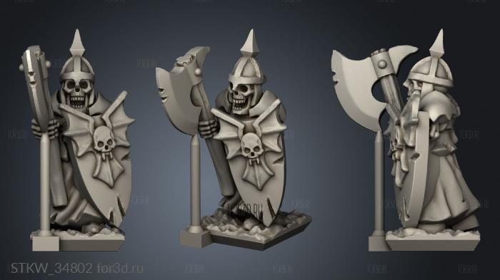 heavy skeleton stl model for CNC