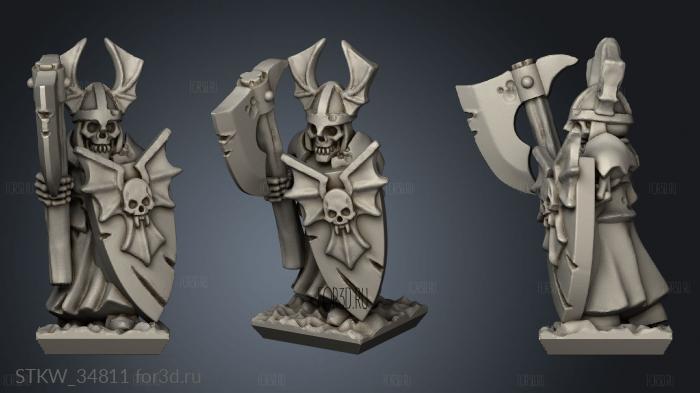 heavy skeleton 3d stl модель для ЧПУ