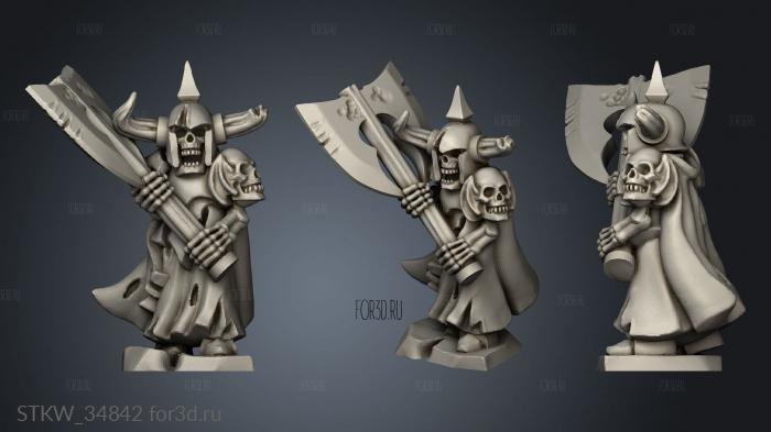 heavy skeleton champion stl model for CNC