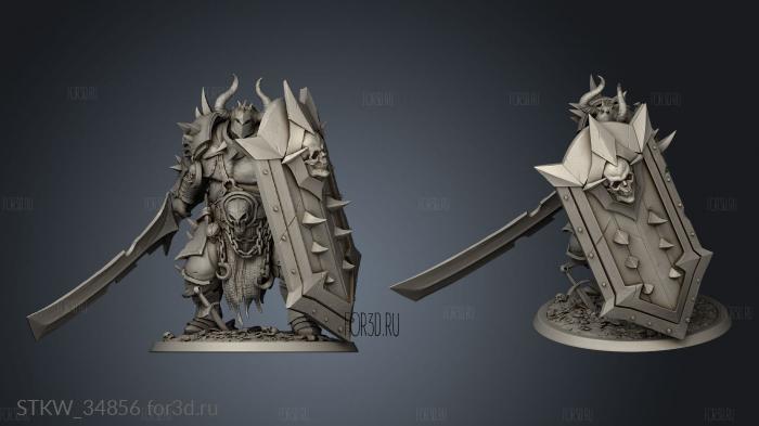 Heavy Soldier Sword stl model for CNC