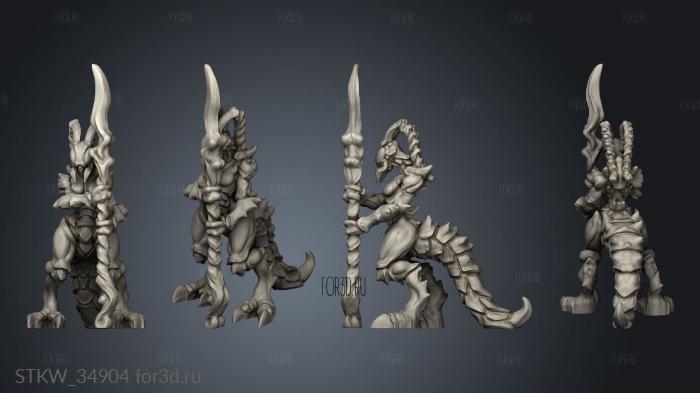 Hell Hath Fury Ice Demon 3d stl модель для ЧПУ