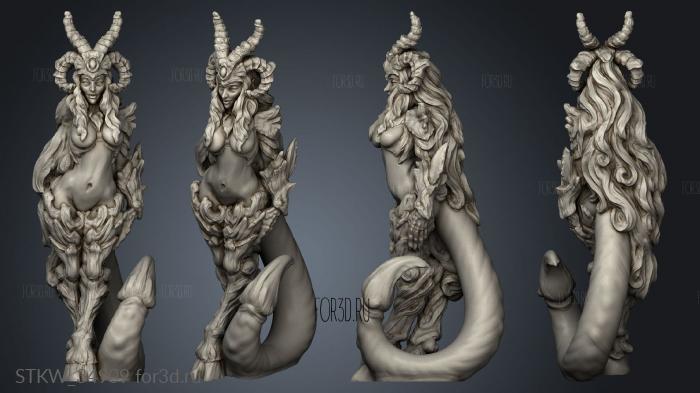 Hell Hath Fury Lilith stl model for CNC