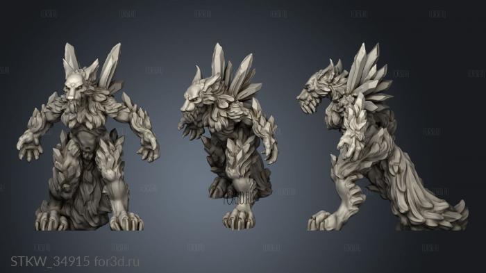 Hell Hath Fury Wolves wolf ice 3d stl модель для ЧПУ