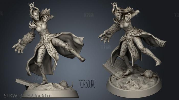 Hero Cormach Shasan Wight Apocalypse Base 3d stl модель для ЧПУ