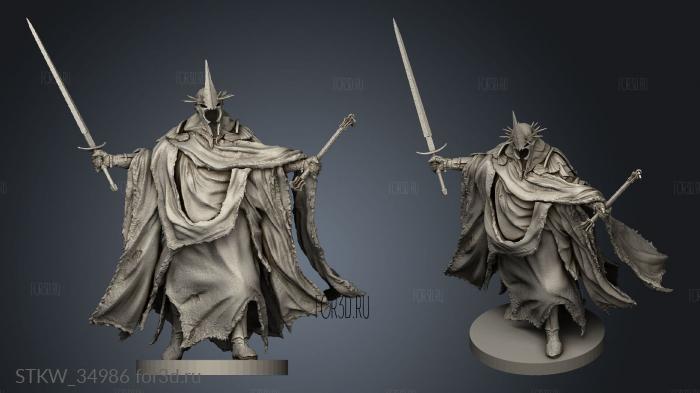 hero dark king stl model for CNC