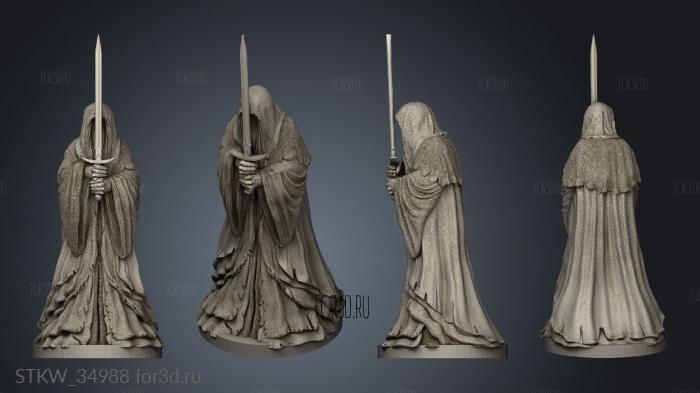 hero dark nazgul stl model for CNC