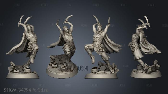 Heroes Amanda Bloodletter stl model for CNC