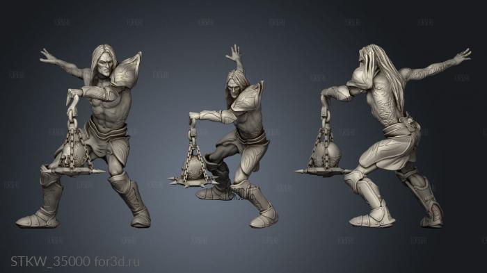 necromancer 3d stl модель для ЧПУ