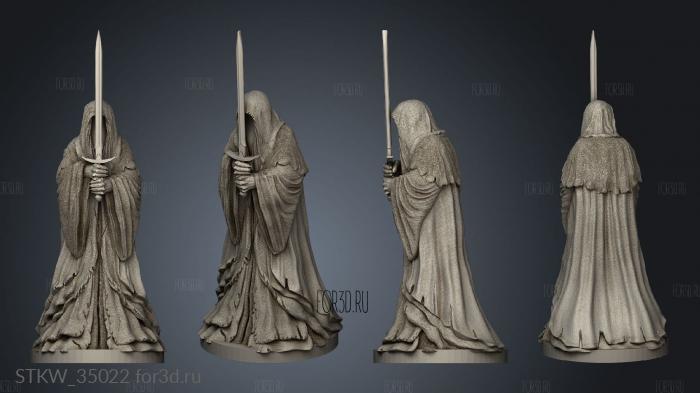 heroes Dark nazgul stl model for CNC