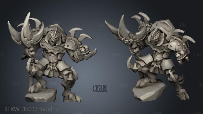 Heroes Lord blades stl model for CNC