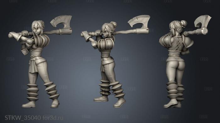 Heroine Quest Chaos stl model for CNC