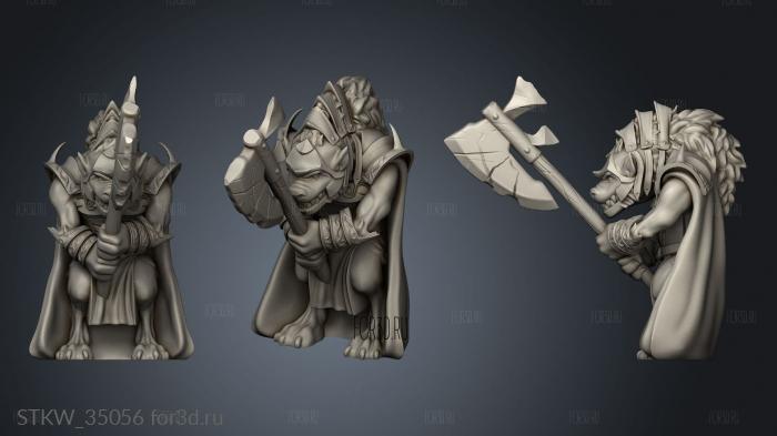 heros Gnoll Commander 3d stl модель для ЧПУ