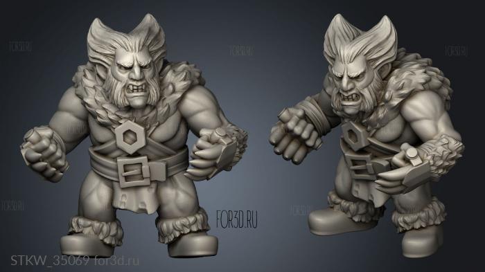 Hex Men Wolverine 3d stl модель для ЧПУ