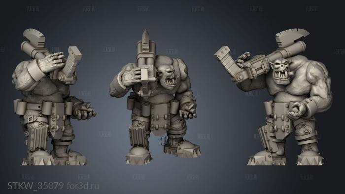 Hick Broozer Assault Gunner 3d stl модель для ЧПУ