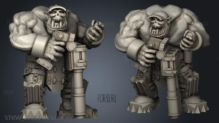 Hick Broozer Assault Gunner 3d stl модель для ЧПУ