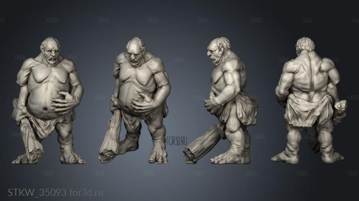 Hill Giants Giant 3d stl модель для ЧПУ