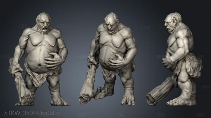 Hill Giants Giant 3d stl модель для ЧПУ