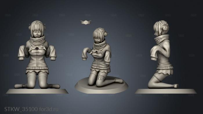 Himiko Toga NSFW stl model for CNC