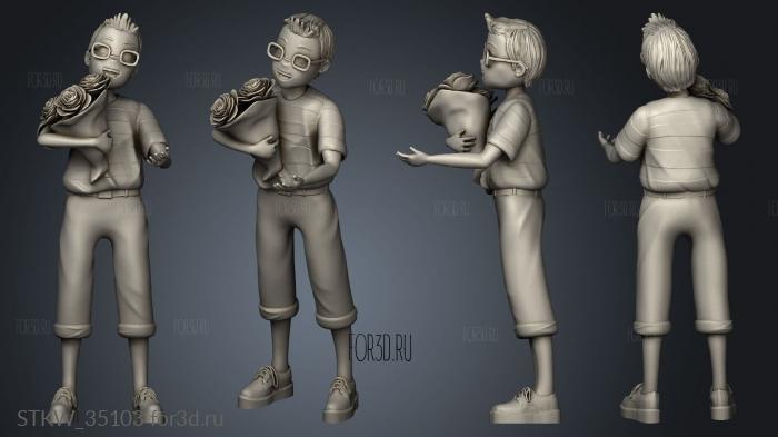 Hirama Kiki Delivery Music Box tombo stl model for CNC