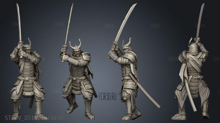 Hiroshi Ronin 3d stl модель для ЧПУ