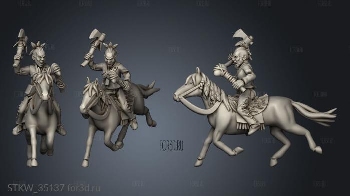 Historical Native americans 3d stl модель для ЧПУ