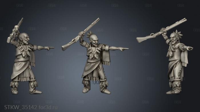 Historical Native americans 3d stl модель для ЧПУ