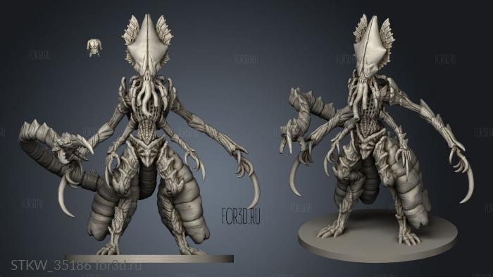 Hive queen stl model for CNC