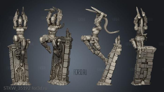 Assassin SUBVERTER stl model for CNC