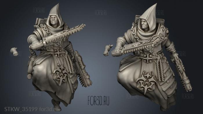 Redeemer Disciple Truppa Fantasy 3d stl модель для ЧПУ