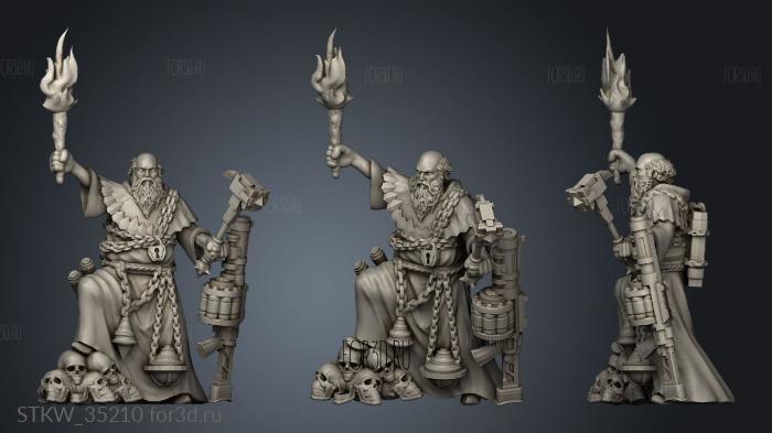 Redeemervice Accolito Fantasy 3d stl модель для ЧПУ