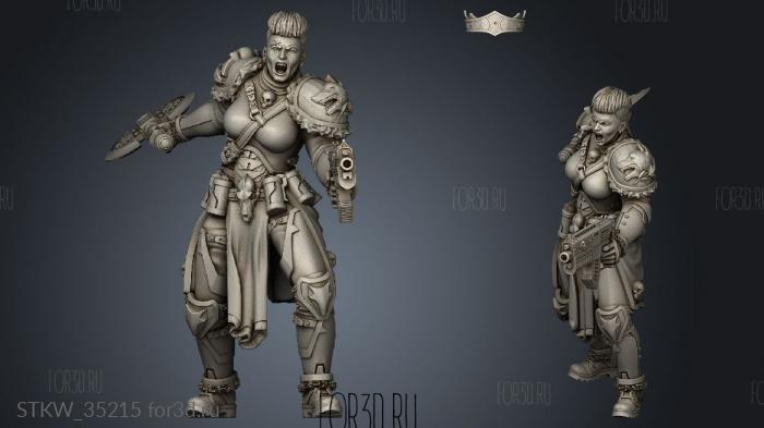 Ursula Sister 3d stl модель для ЧПУ